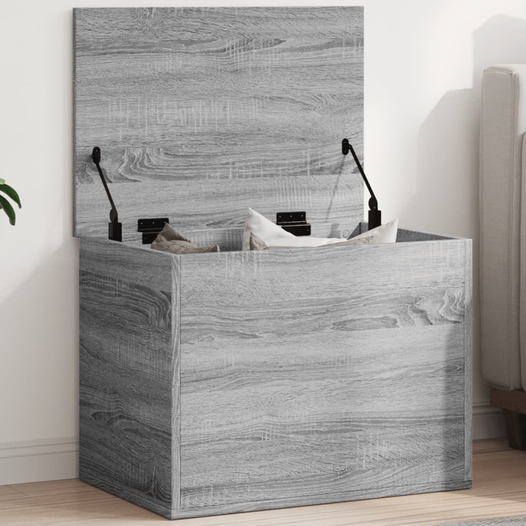 Hoiukast, hall Sonoma tamm, 60x42x46 cm, tehispuit