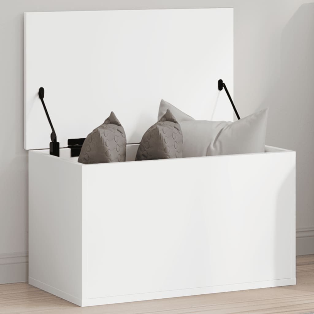 Hoiukast, valge, 60 x 35 x 35 cm, tehispuit