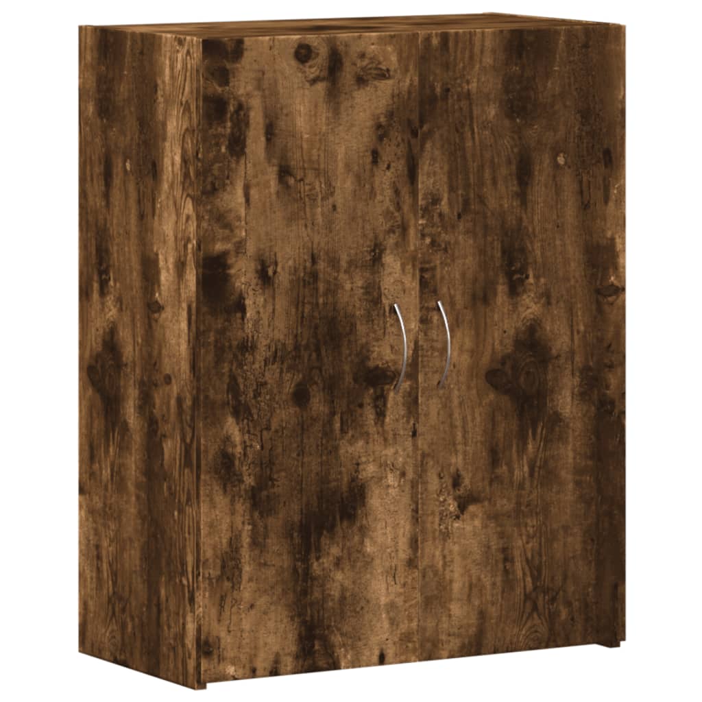 Dokumendikapp, suitsutatud tamm, 60x32x77,5 cm, tehispuit