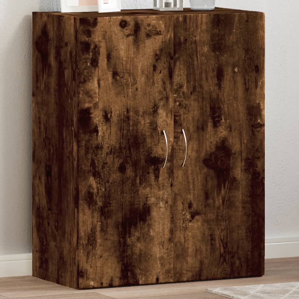 Dokumendikapp, suitsutatud tamm, 60x32x77,5 cm, tehispuit