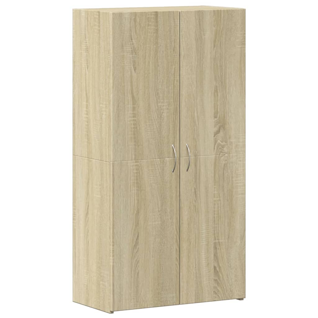Dokumendikapp, Sonoma tamm, 60x32x115 cm, tehispuit