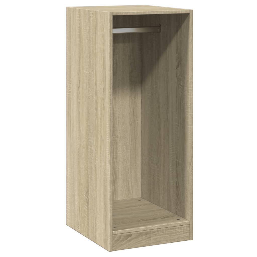 Riidekapp, Sonoma tamm, 48x41x102 cm, tehispuit