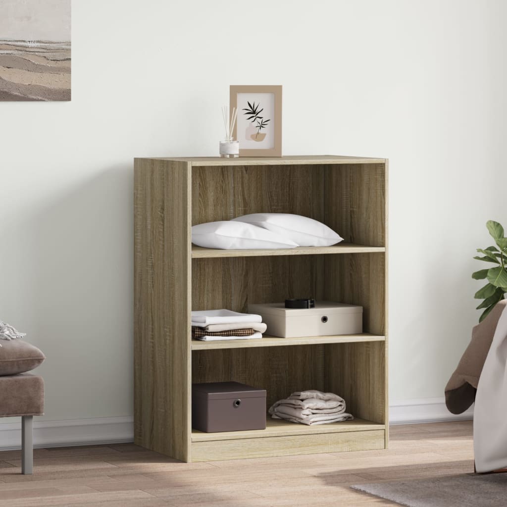 Riidekapp, Sonoma tamm, 77 x 48 x 102 cm, tehispuit