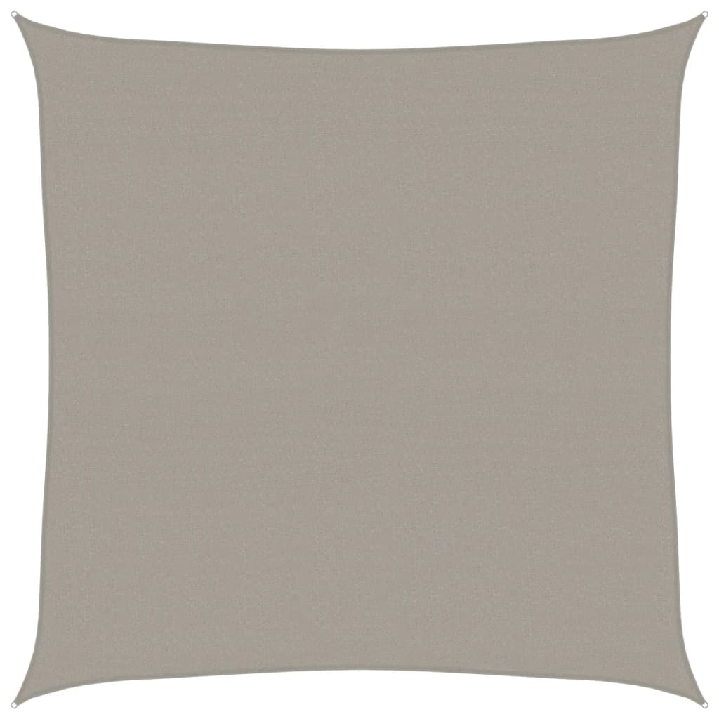 Päikesevari puri 160 g/m² Square helehall 4x4 m HDPE