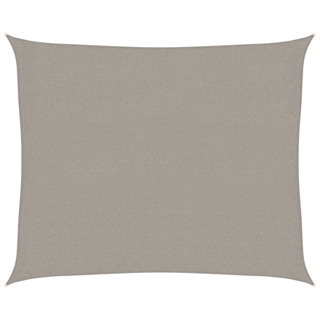 Päikesepuri 160 g/m² ristkülik, helehall, 2,5x3 m, HDPE
