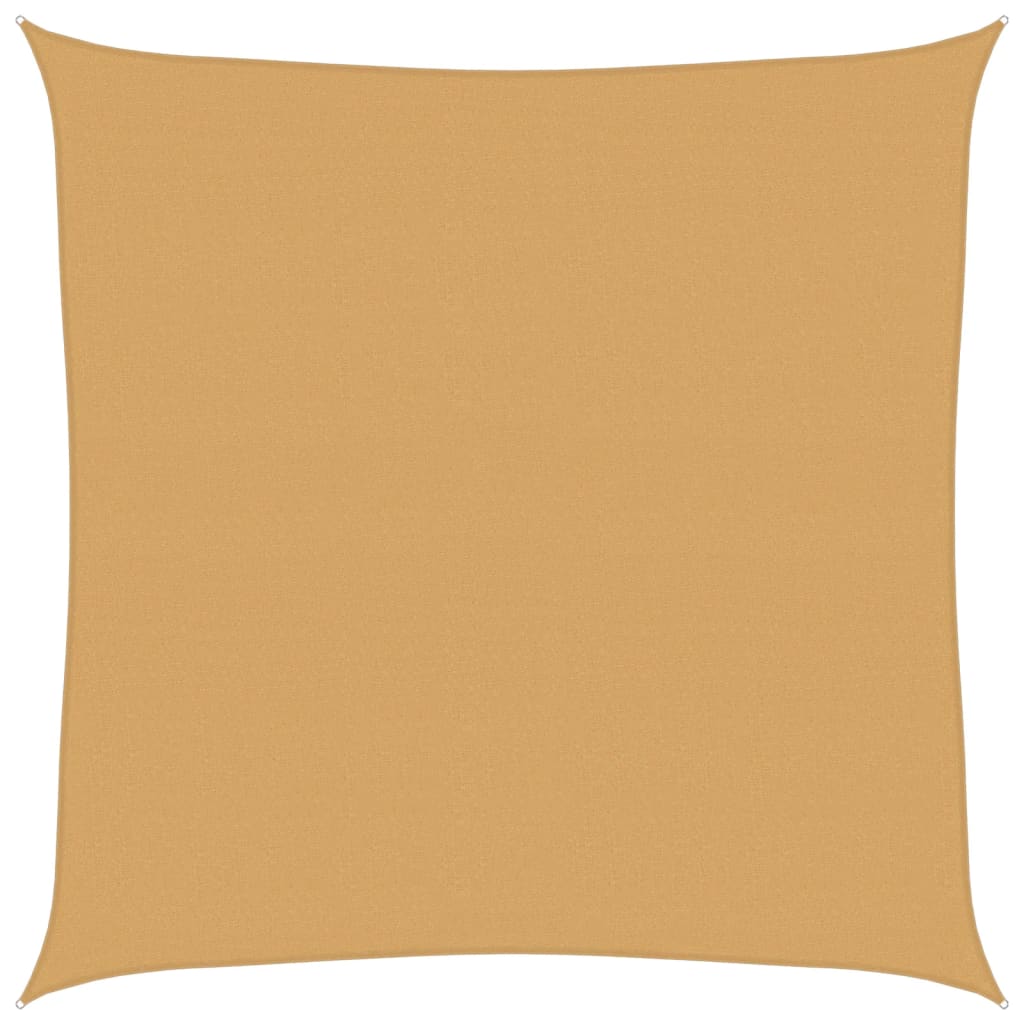 Päikesevari, puri, 160 g/m², ruudukujuline, liiv, 5 x 5 m, HDPE