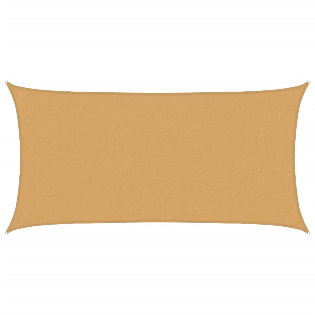 Päikesepuri 160 g/m² ristkülik, liiv 2x3,5 m HDPE