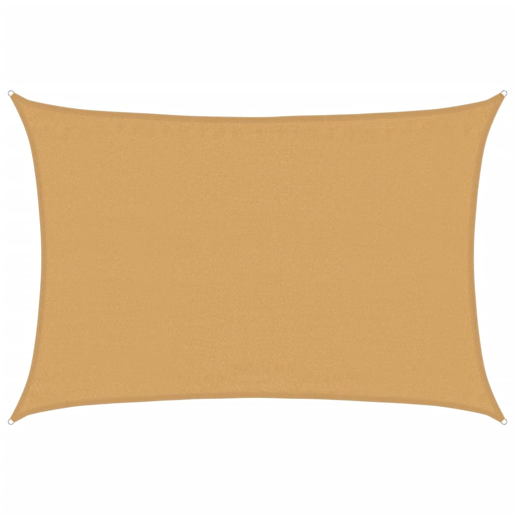 Päikesepuri 160 g/m² ristkülik, liiv , 3,5x5 m, HDPE