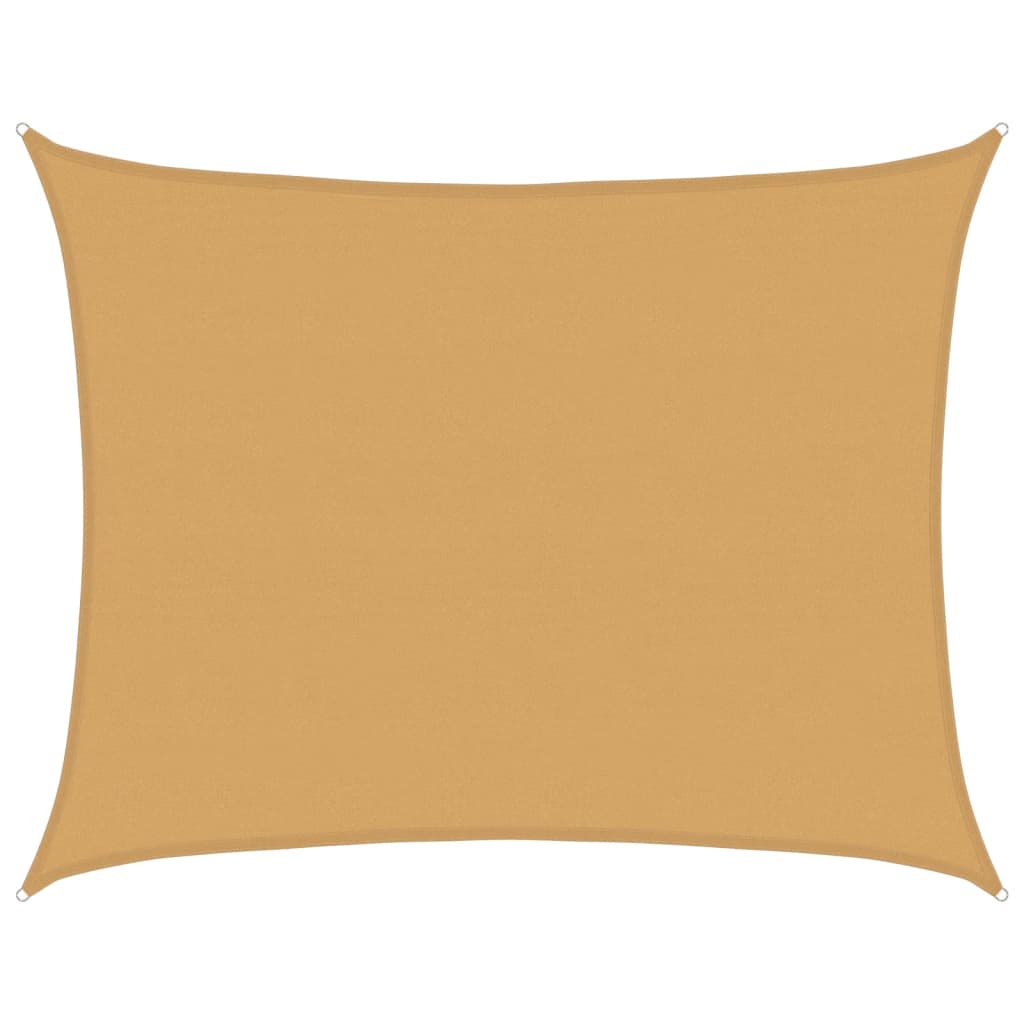 Päikesepuri 160 g/m² ristkülik, liiv , 6x8 m, HDPE