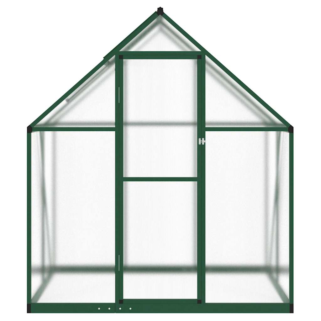 Kasvuhoone alusraamiga, roheline, 169x114x195 cm, alumiinium