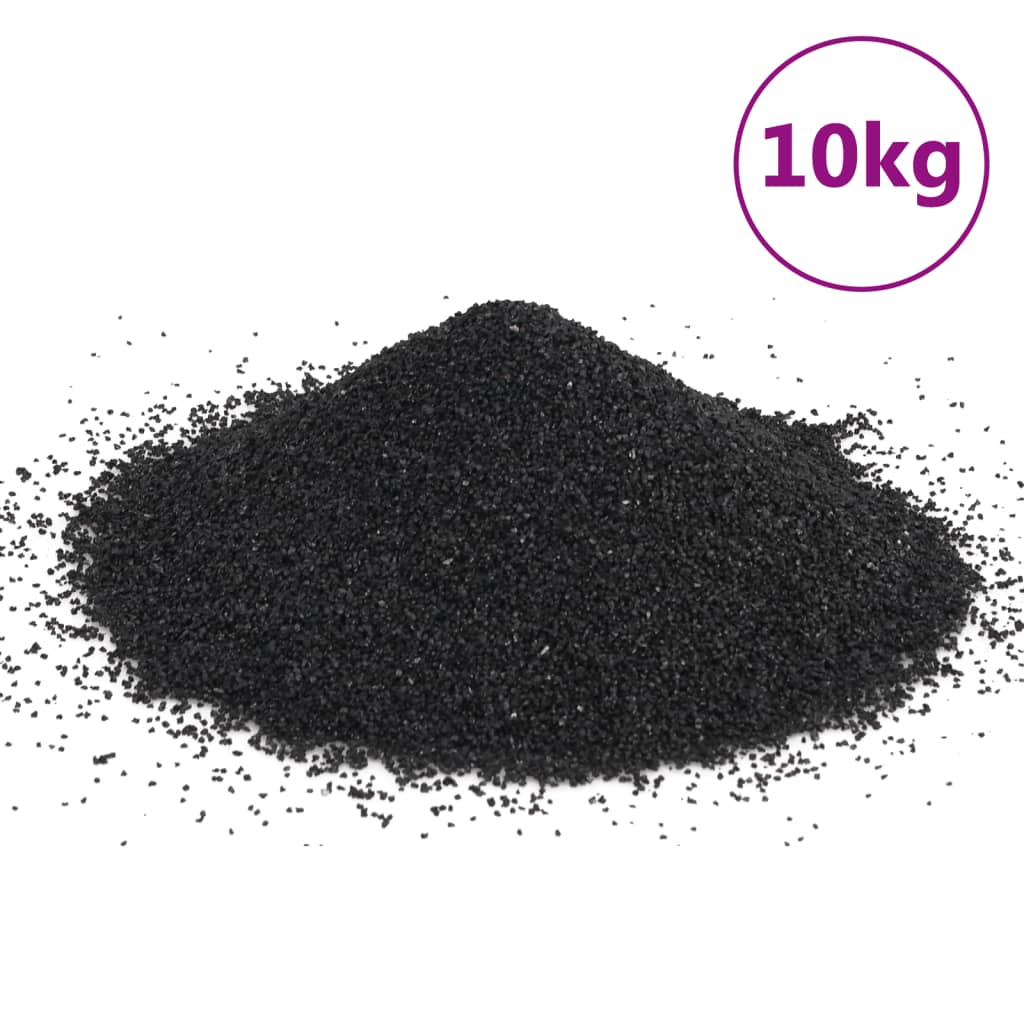 Akvaariumiliiv, 10 kg, must, 0,2-2 mm