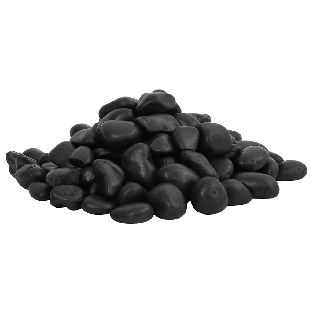 Poleeritud veerkivi 25 kg, must, 2-5 cm