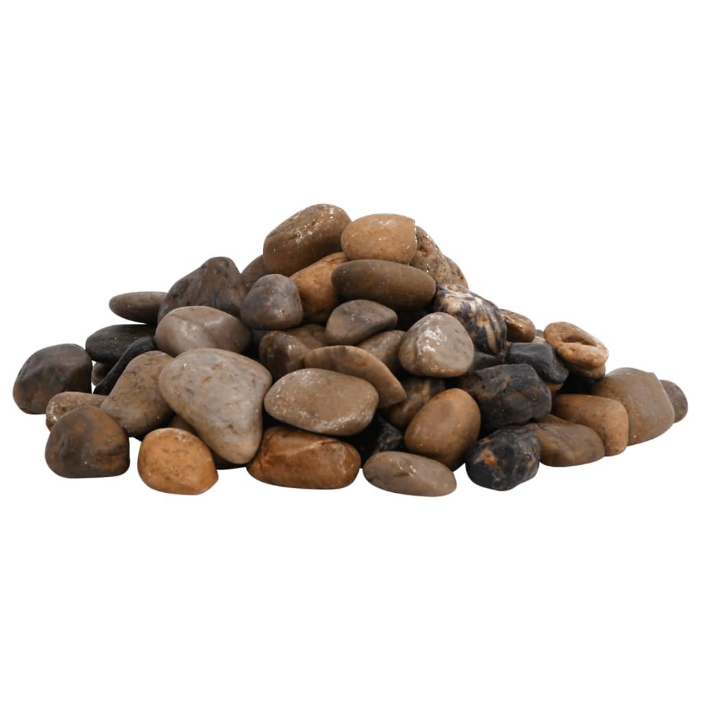 Poleeritud veerkivi 25 kg, erivärvi, 2-5 cm