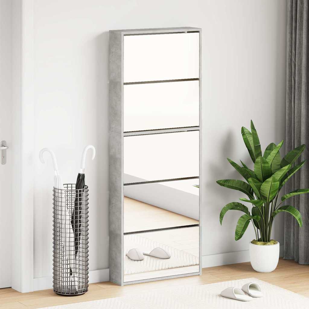 5 sahtliga kingakapp peegliga, betoonhall, 63 x 17 x 169,5 cm