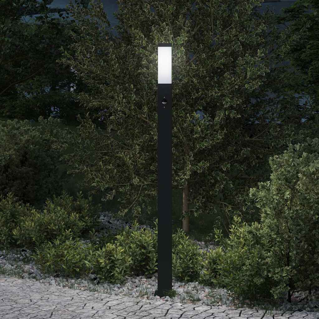 Anduriga postvalgusti 110 cm must IP44