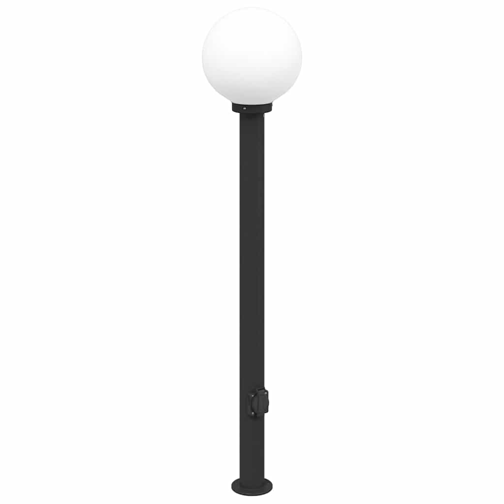 Pollarvalgusti pistikupesaga 120 cm must IP44