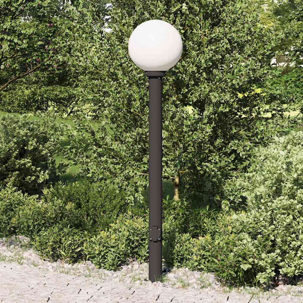 Pollarvalgusti pistikupesaga 120 cm must IP44