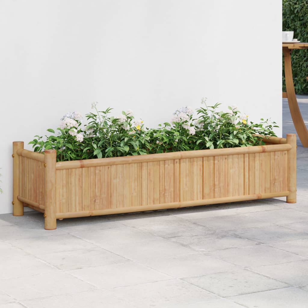 Taimekast, 100 x 30 x 25 cm, bambus