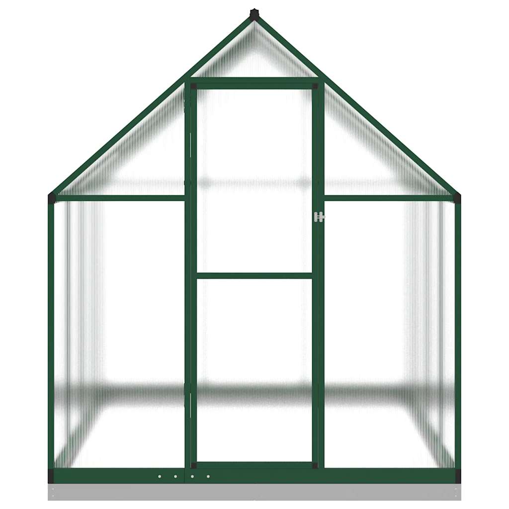 Kasvuhoone alusraamiga, roheline, 224x169x202 cm, alumiinium