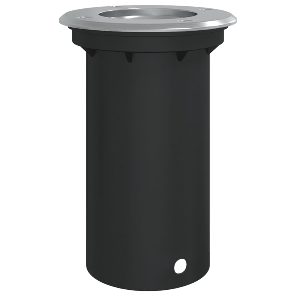 Süvistatav välivalgusti ümmargune must 10,5x10,5 cm alumiinium