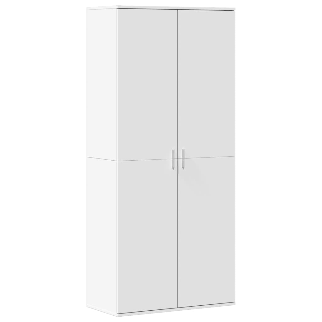 Kingakapp, valge, 80 x 39 x 178 cm tehispuit