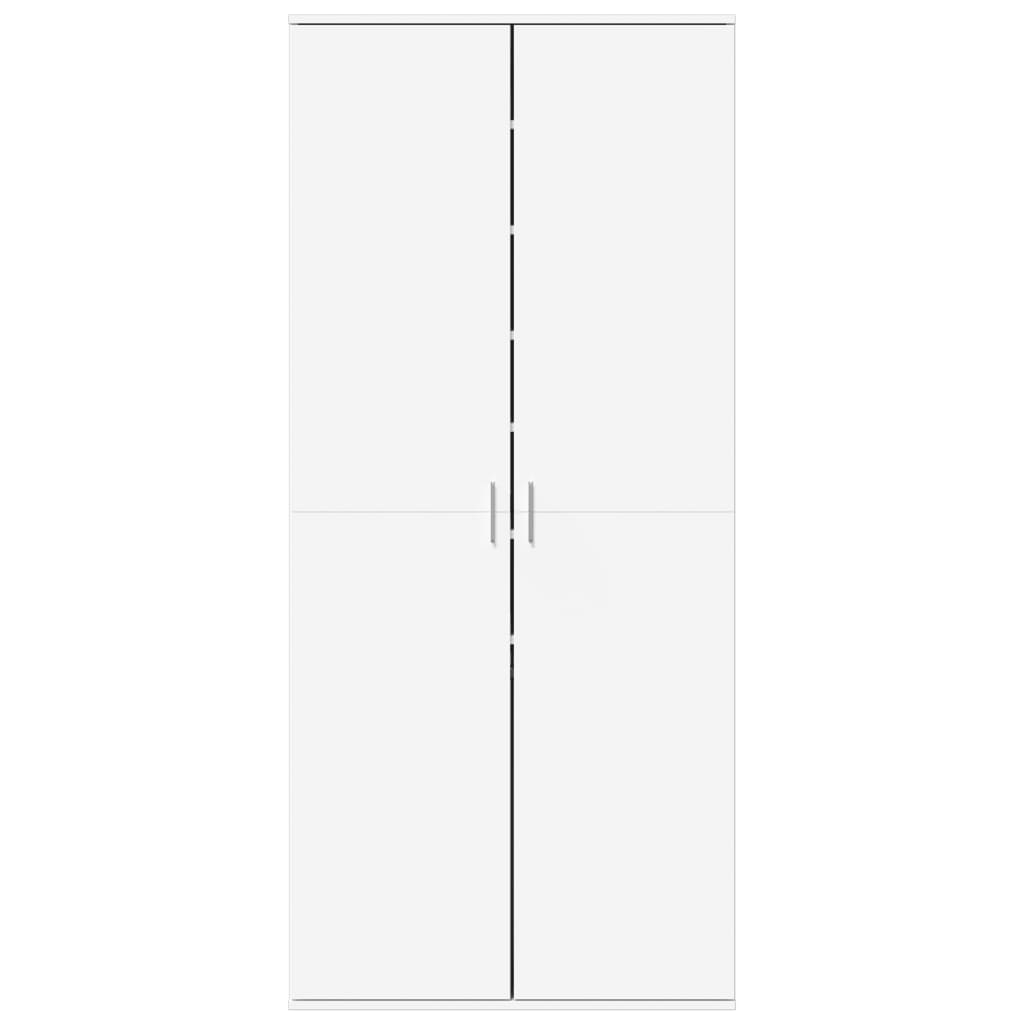 Kingakapp, valge, 80 x 39 x 178 cm tehispuit