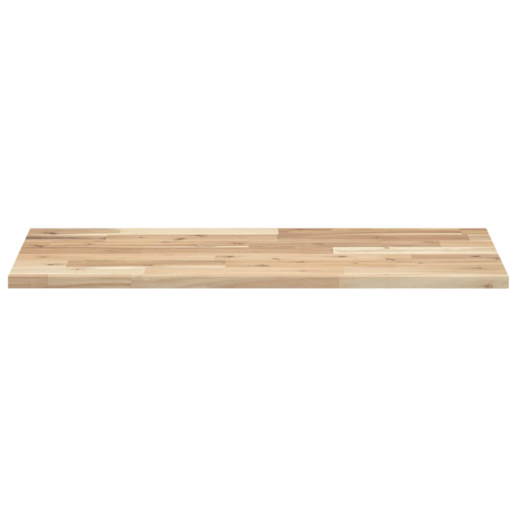 Vannitoa töötasapind, töötlemata, 100 x 40 x 2 cm, akaatsiapuit