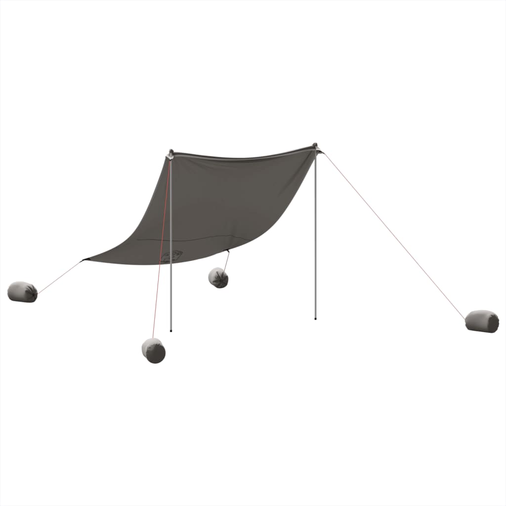 Ranna purjevari koos liivakottidega, hall, 214 x 236 cm