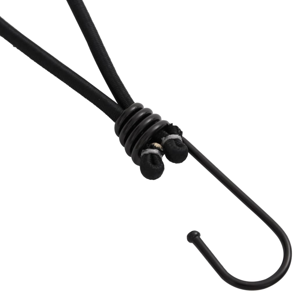 Bungee nöörid konksuga 25 tk, 17 cm