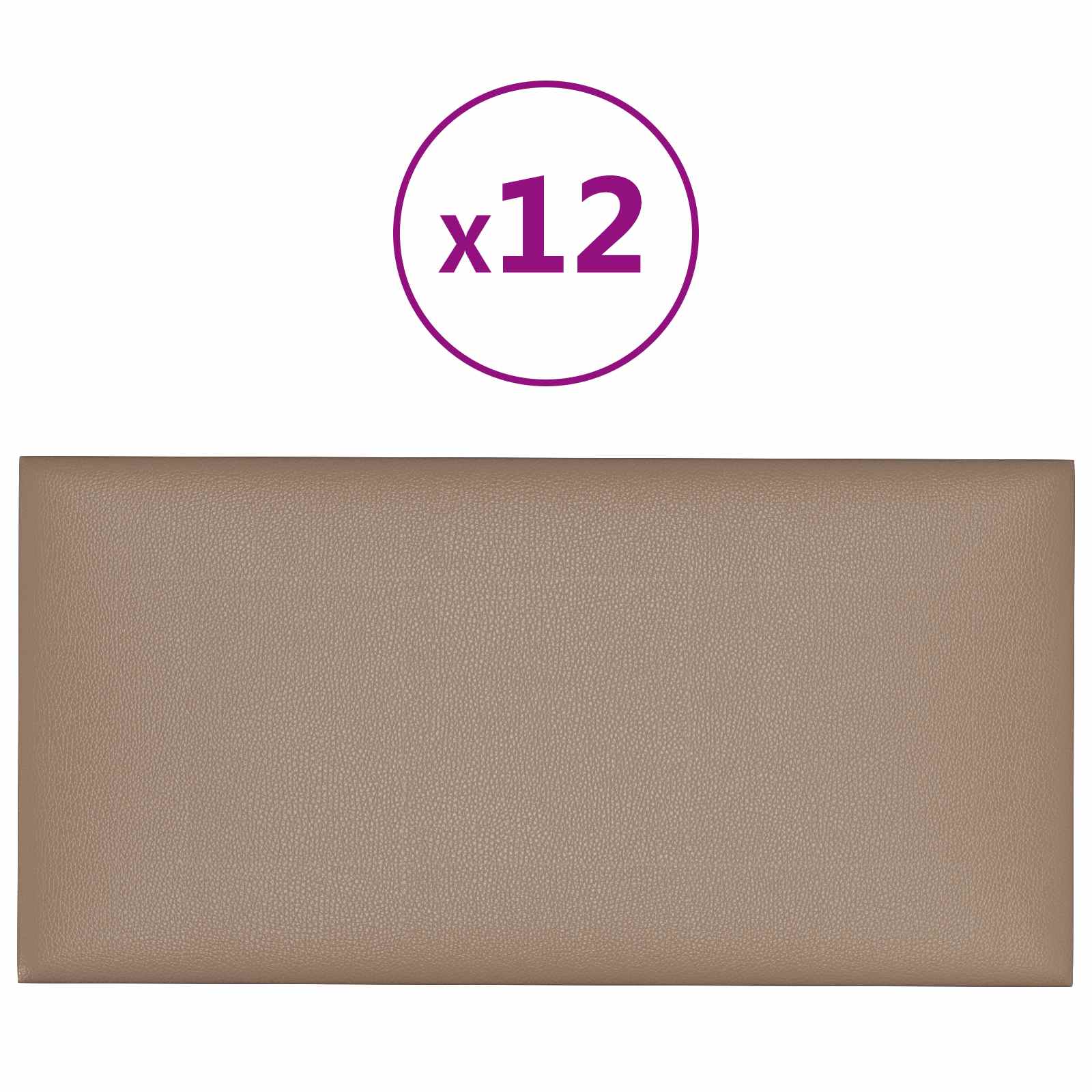 Seina Peatsi 12 tk 60 x 30 cm Cappuccino kangas