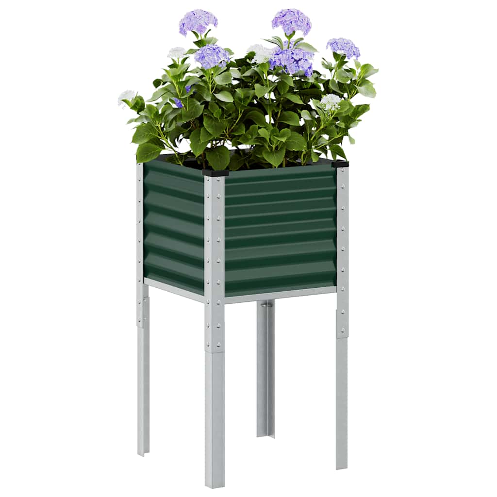 Aia lillepott, roheline, 45 x 45 x 88 cm, teras