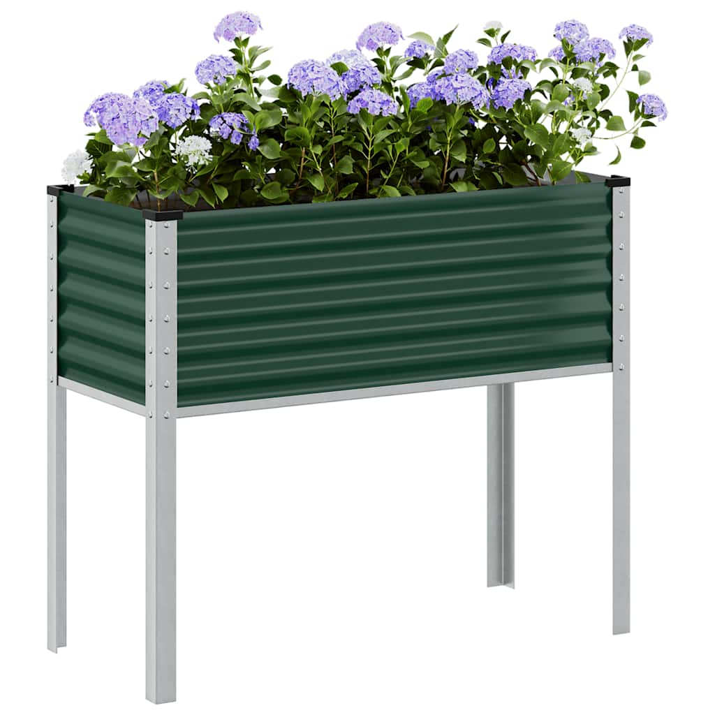 Aia lillekast, roheline, 100 x 45 x 90 cm, teras
