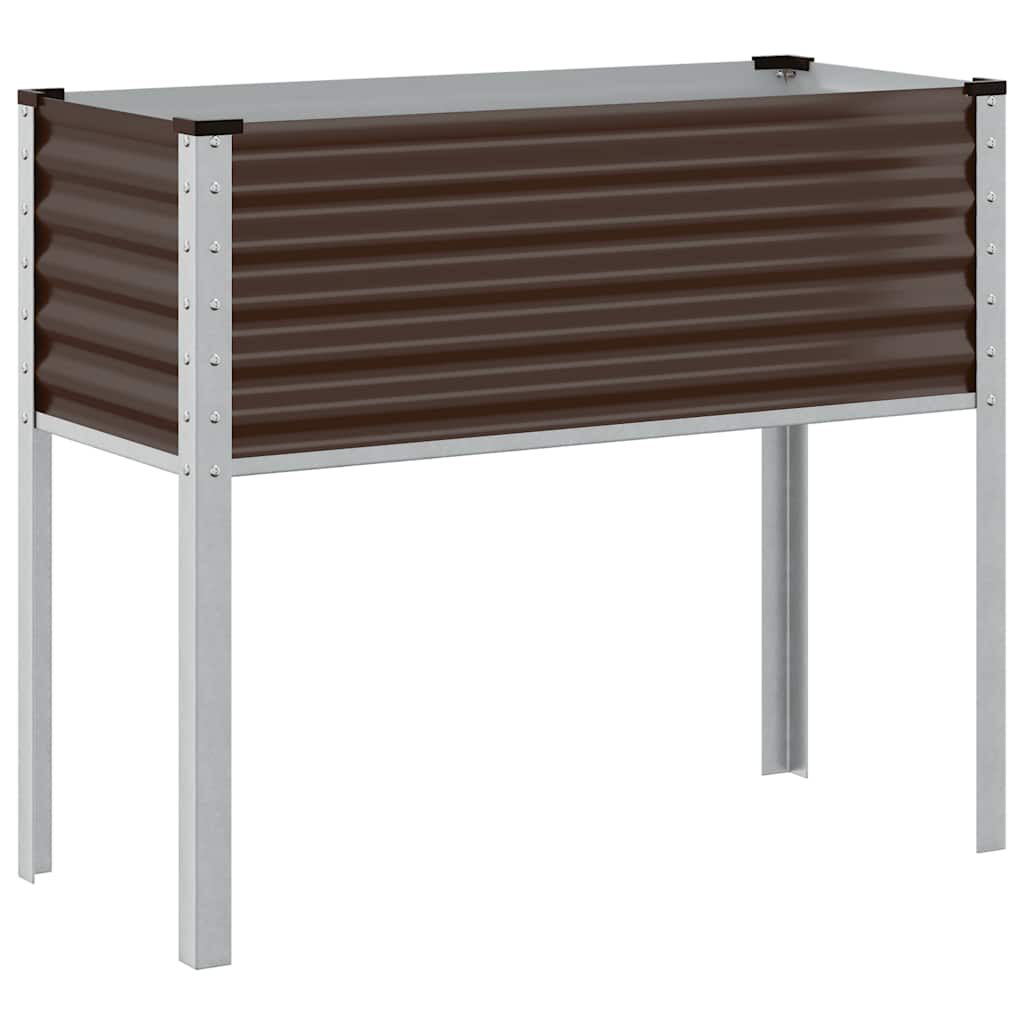 Aia lillepott, pruun, 100 x 45 x 90 cm, teras