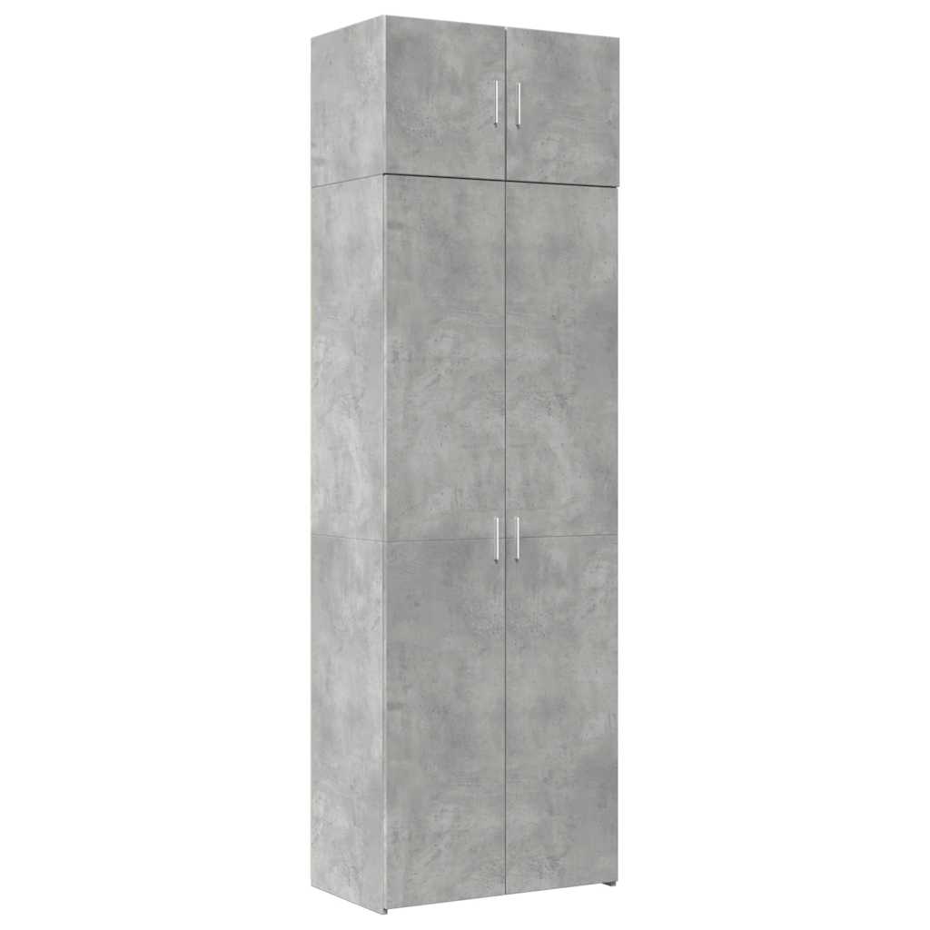 Hoiukapp, betoonhall, 70 x 42,5 x 225 cm, tehispuit