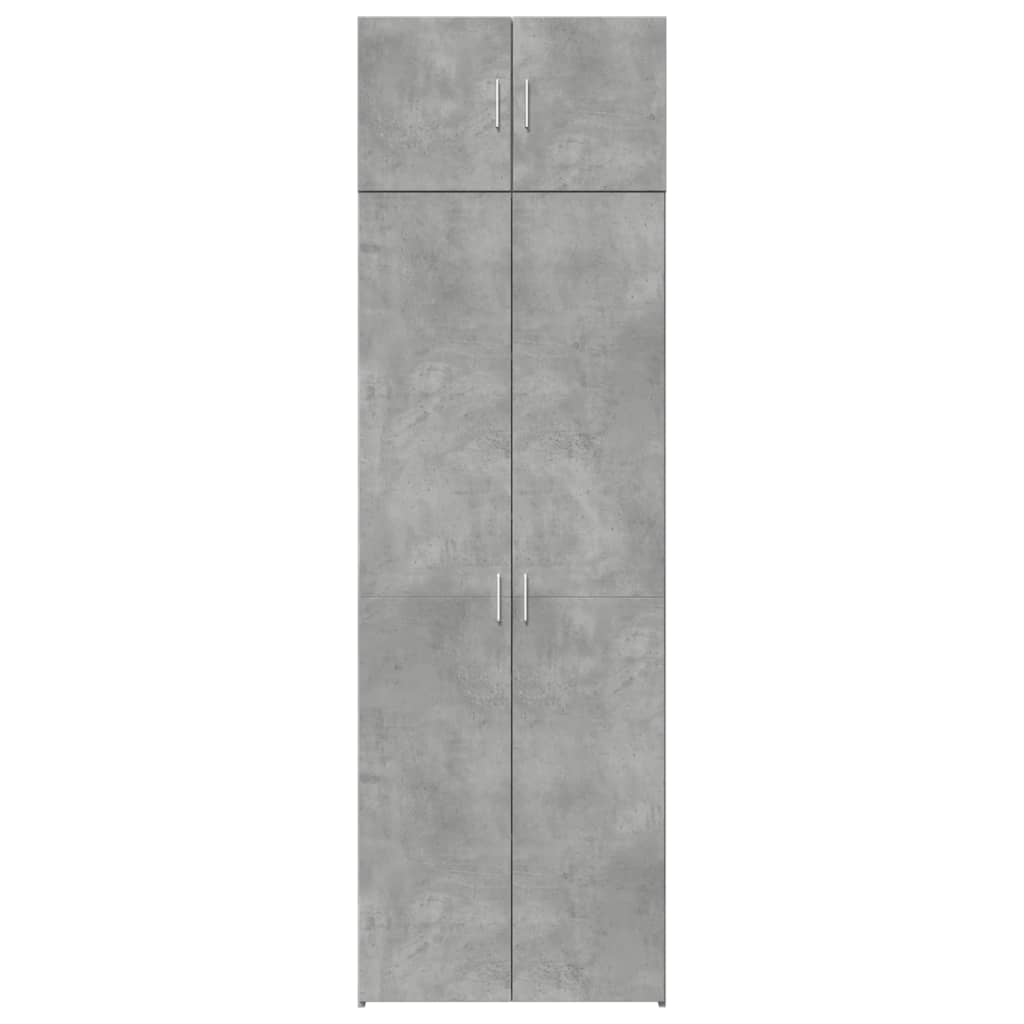 Hoiukapp, betoonhall, 70 x 42,5 x 225 cm, tehispuit