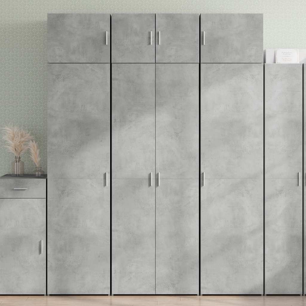 Hoiukapp, betoonhall, 70 x 42,5 x 225 cm, tehispuit