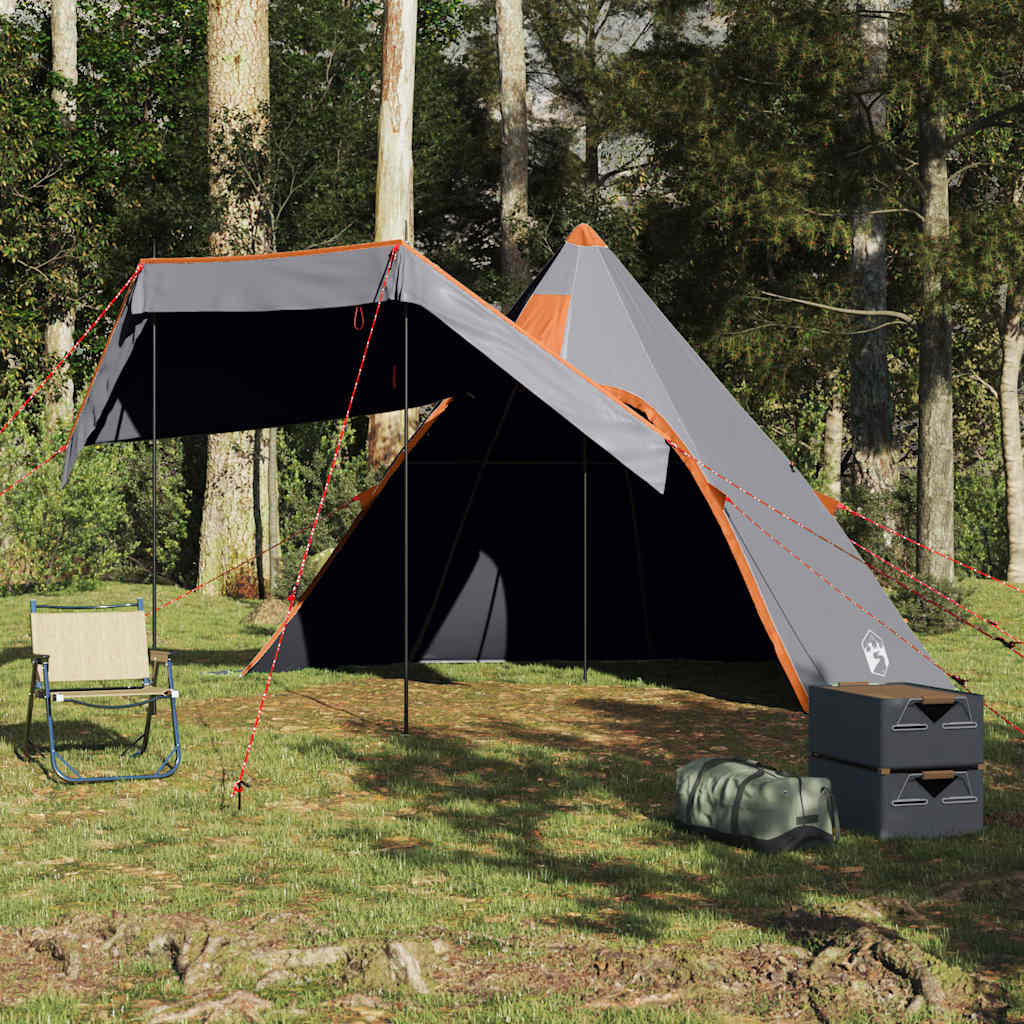 Matkatelk 5 inimesele, tipi, hall, veekindel