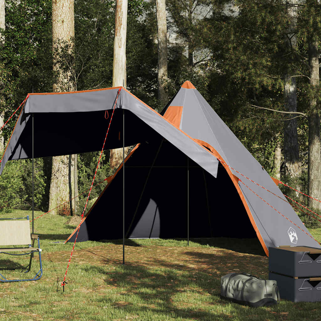 Matkatelk 5 inimesele, tipi, hall, veekindel