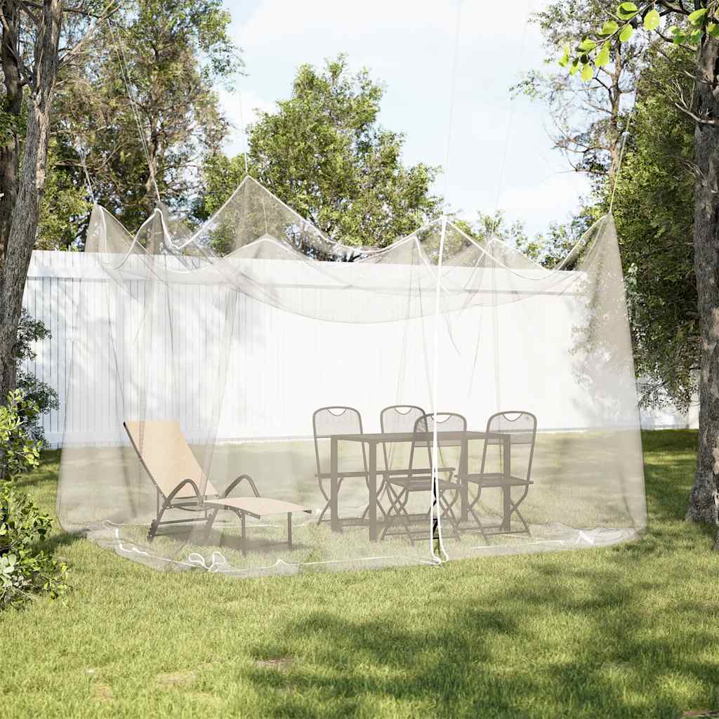 Sääsevõrk õue, 220 silma, valge, 300 x 300 x 250 cm