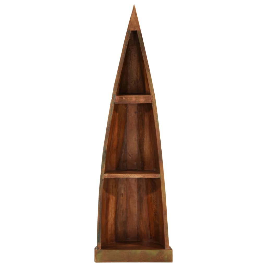 Paadikujuline kapp, 39 x 27 x 127 cm, taastatud puit