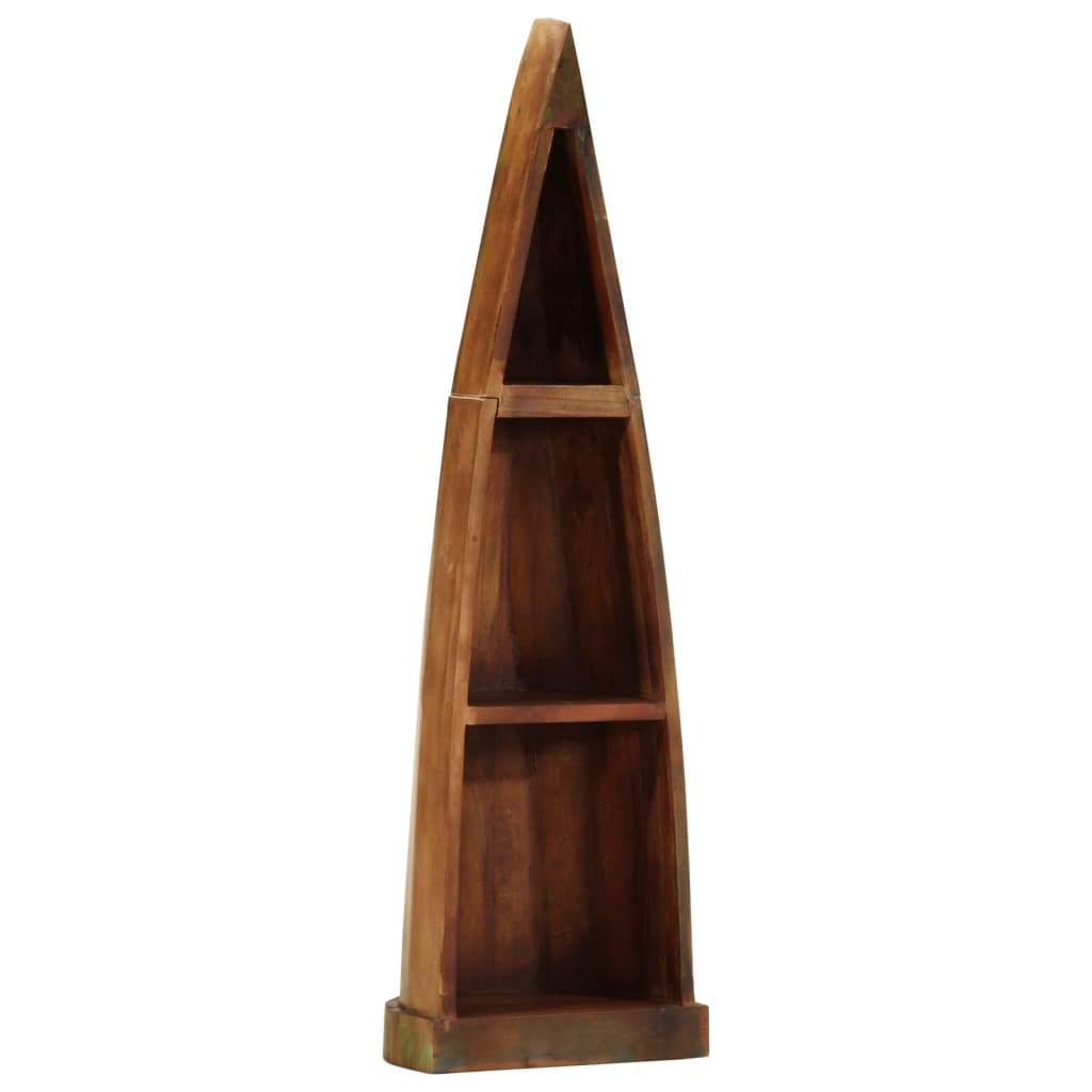 Paadikujuline kapp, 39 x 27 x 127 cm, taastatud puit