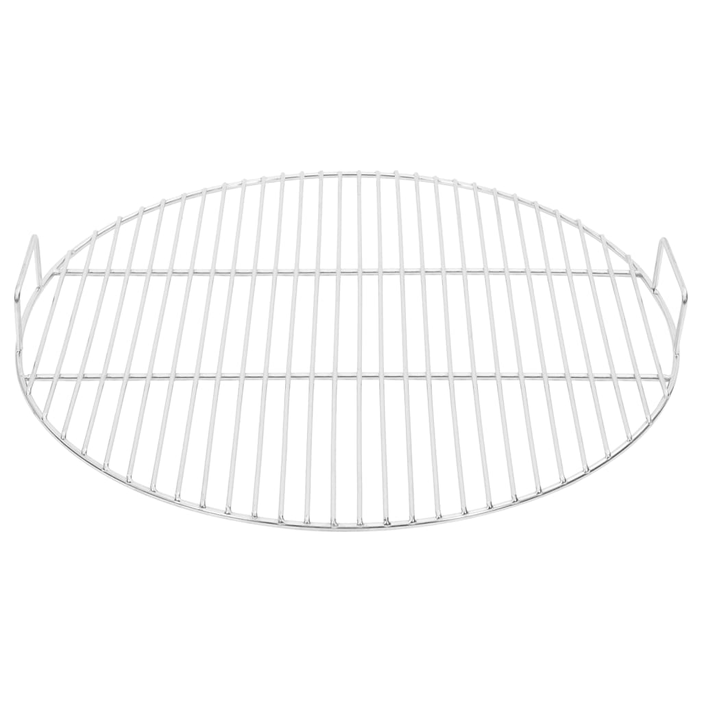 Ümmargune grillrest käepidemetega, Ø54 cm, roostevaba teras