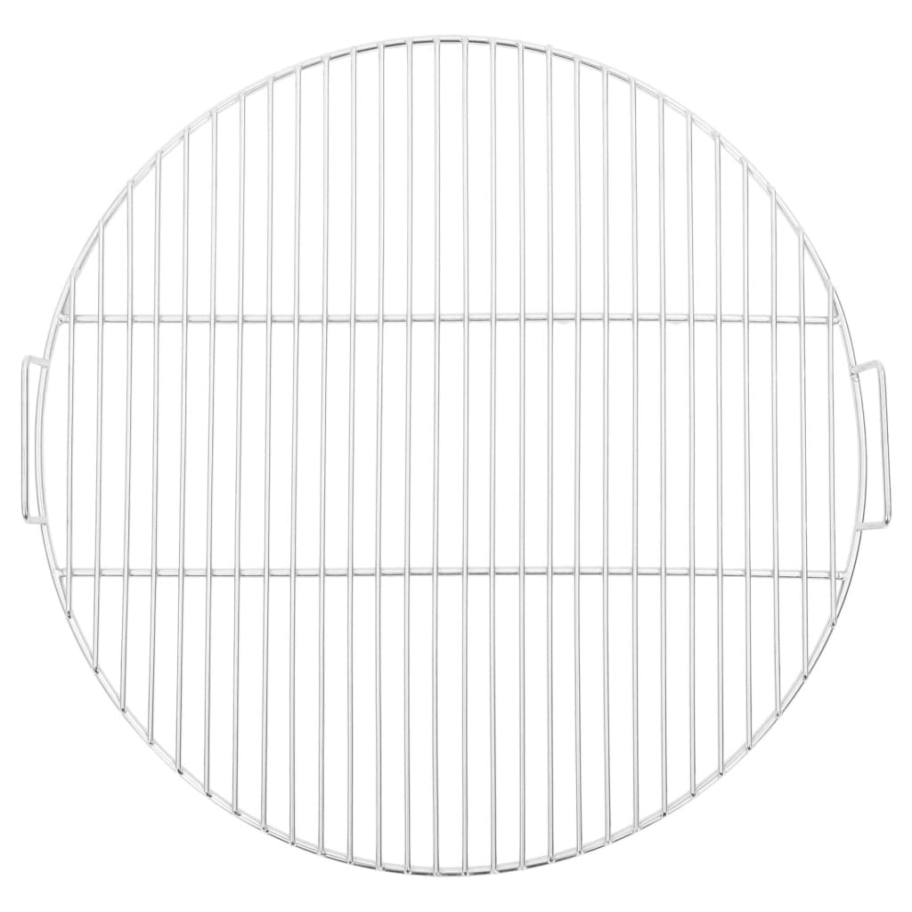 Ümmargune grillrest käepidemetega, Ø54 cm, roostevaba teras