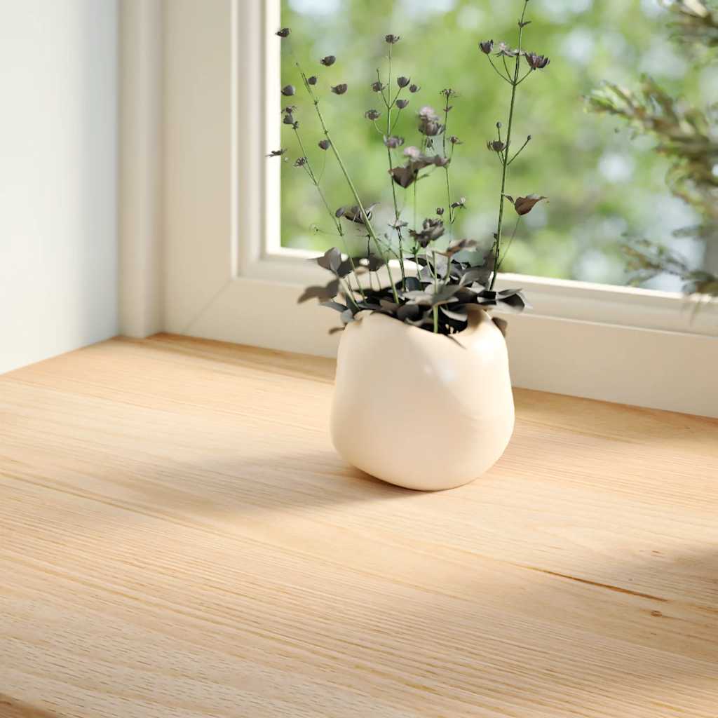 Aknalauad 2 tk, 80 x 25 x 2 cm, töötlemata tammepuit