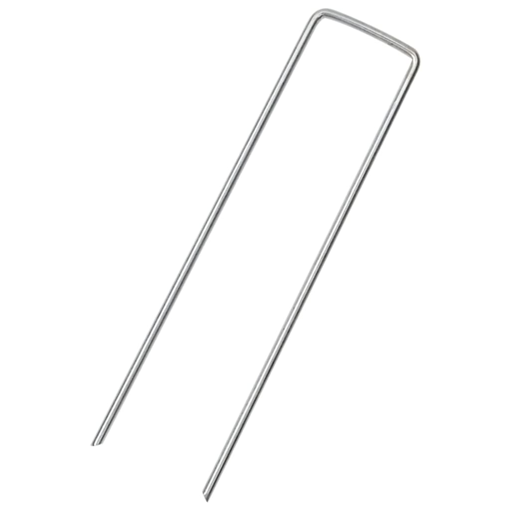 U-kujulised maavaiad 25 tk, 15 x 3,5 cm, tsingitud teras