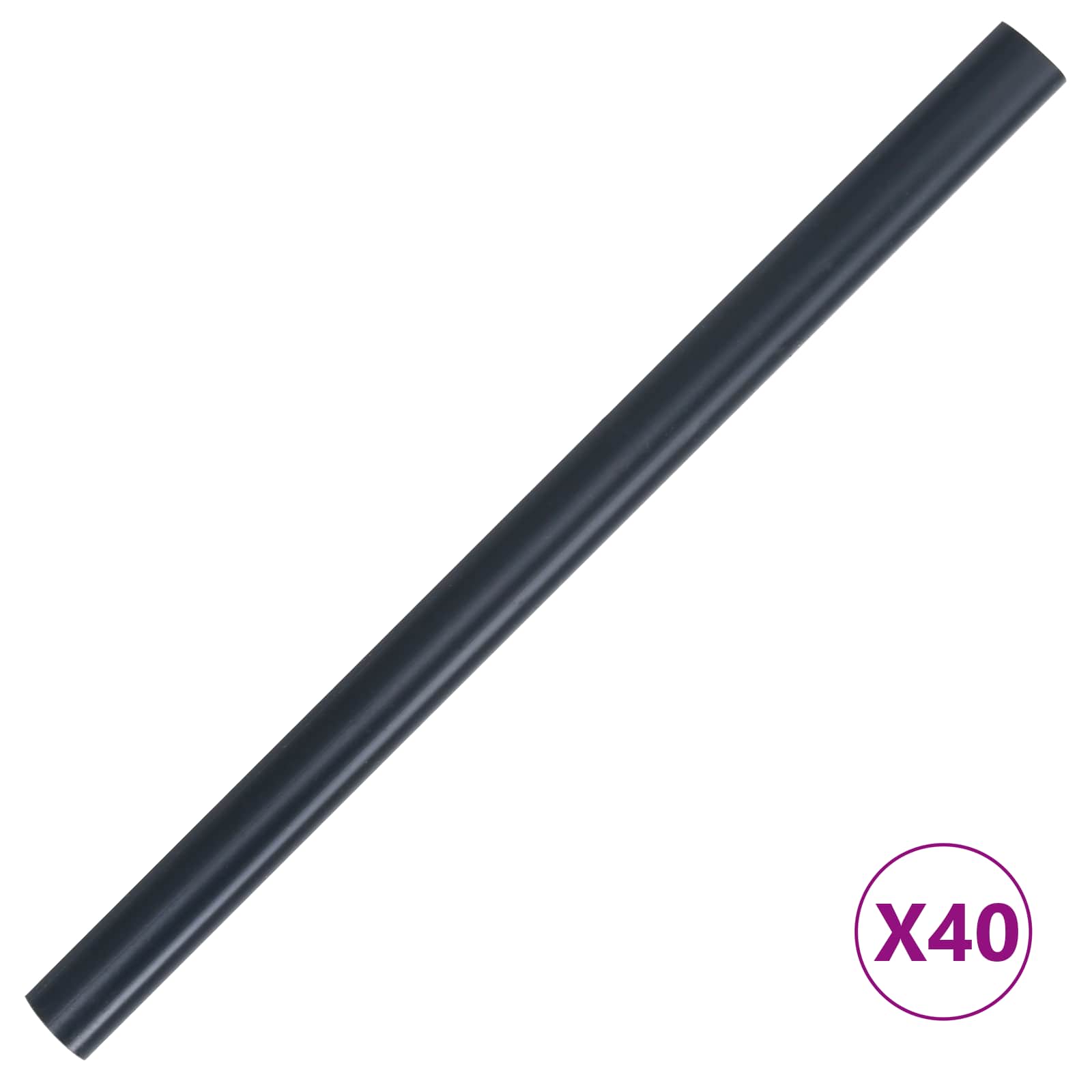 Aia Privaatsuse Ekraanid 70 x 0,19 m PVC Tumehall