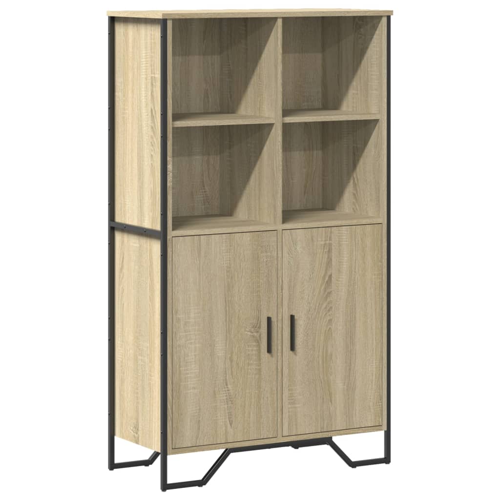 Kõrge kapp Sonoma tamm, 79,5x35,5x137,5 cm, tehispuit