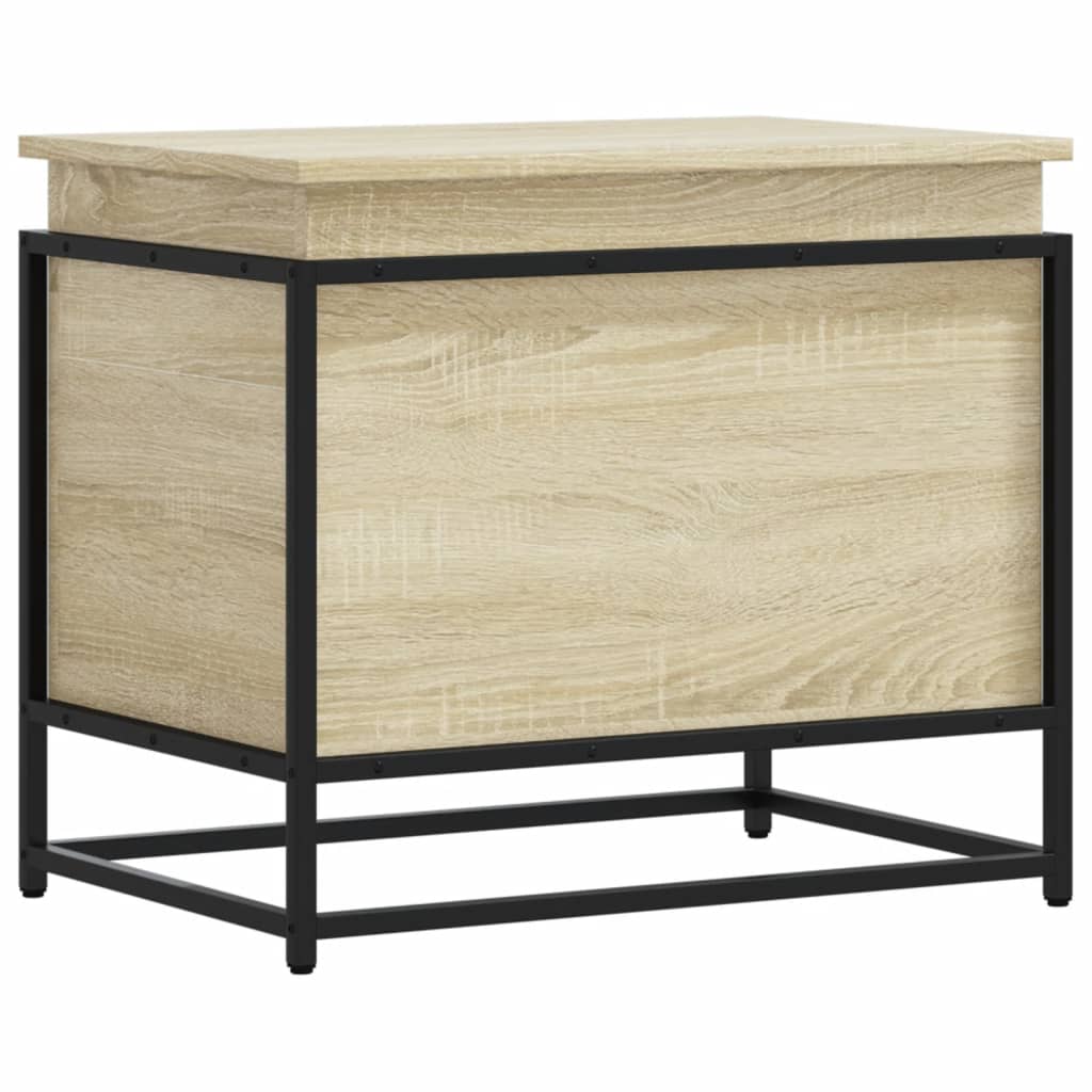 Kaanega hoiukast Sonoma tamm 60x40x51,5 cm ehituspuit