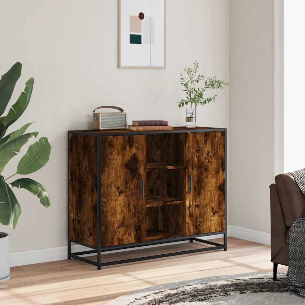 Puhvetkapp suitsutamm 92x35x76 cm Engineered Wood