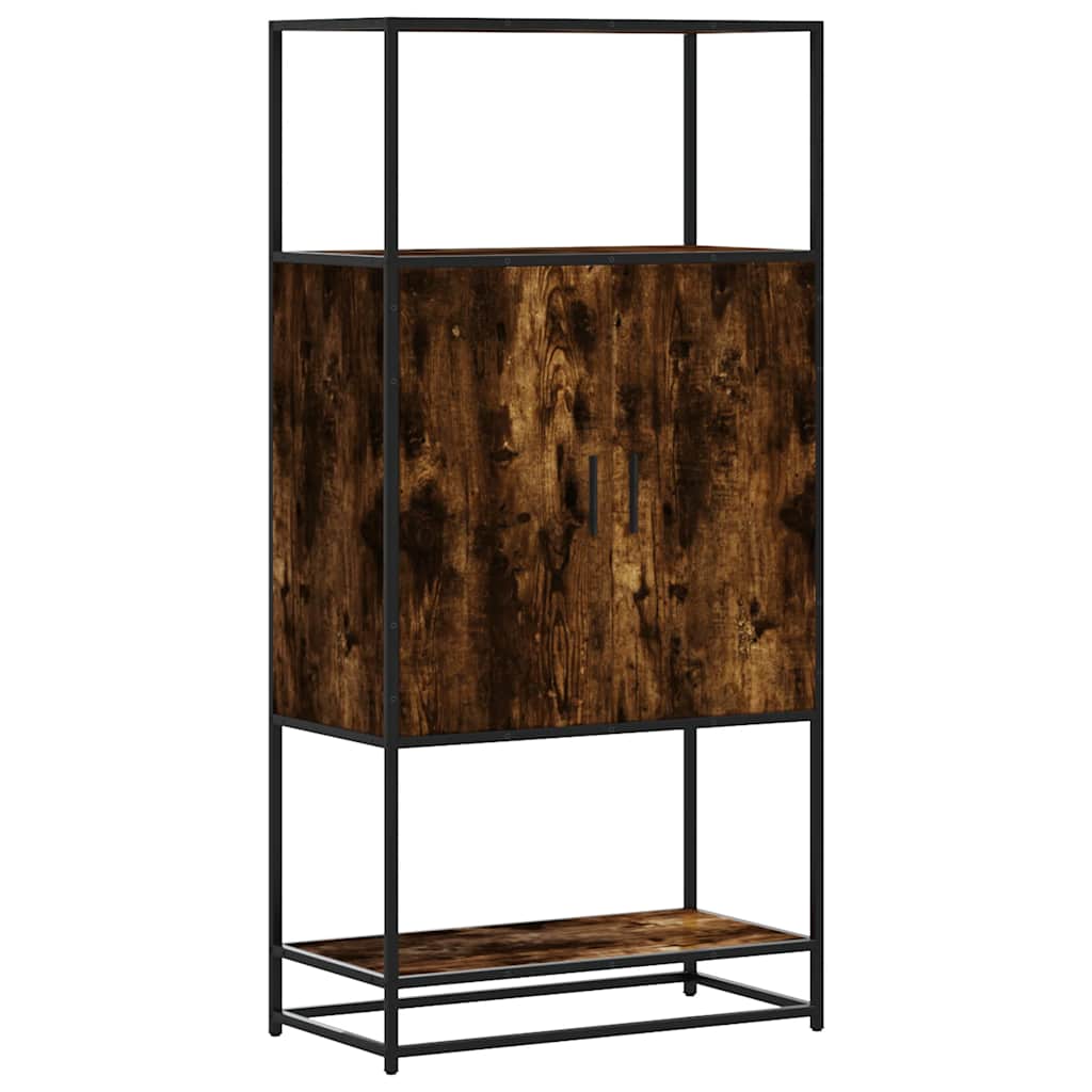 Highboard suitsutamm 68x35x139 cm Engineered Wood and Metal